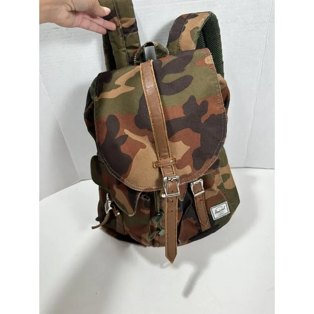 HERSCHEL SUPPLY CO DAWSON‎ Unisex CAMO Backpack 20.5L Camouflage Brown Green